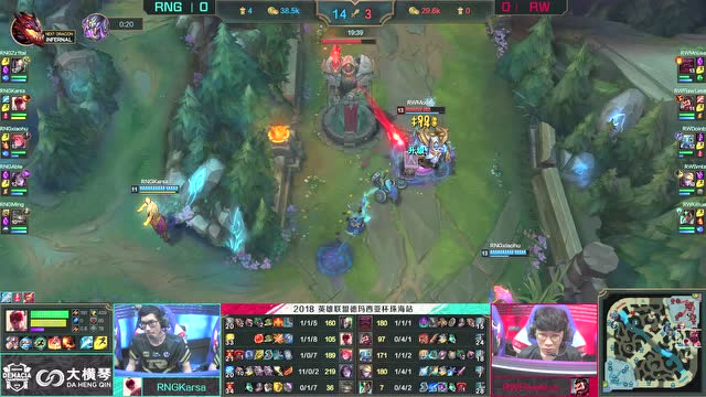 德杯珠海站 胜者组第一轮 RNG vs RW_1免费观看