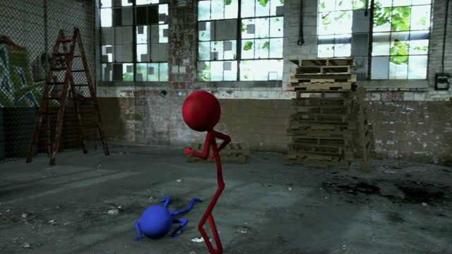 火柴人大作战：3D真人版 小屋战斗，小游戏动画免费观看