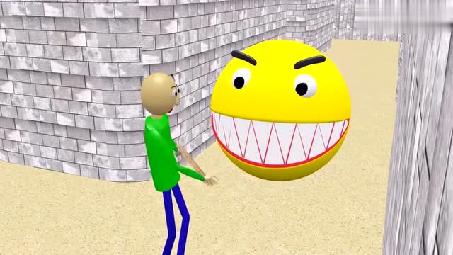 巴尔迪老师给吃豆人上课，会发生什么呢？动画短片免费观看