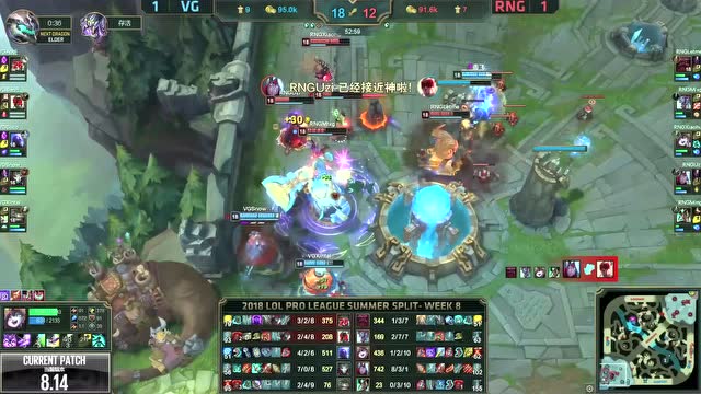 赛事速看：鏖战70分钟，RNG斩下VG免费观看