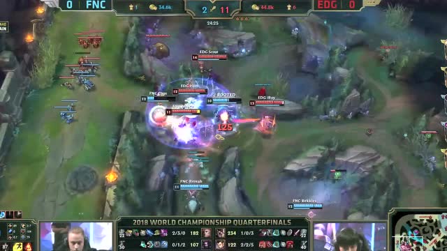 赛事速看FNCvsEDG:EDG不敌FNC，无缘半决赛免费观看