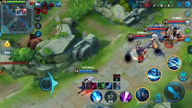 王者荣耀：韩信红刀流，追上我算我输，丝血逃生就是秀免费观看