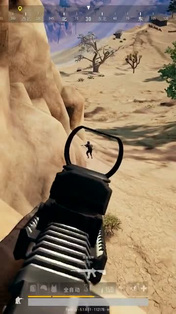 绝地求生：苦练98k三千局，终于做到人枪合一，承认我优秀就那么难吗免费观看