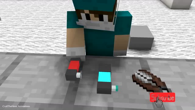 我的世界护士拿着麻醉针，给僵尸注射下去，僵尸马上闭上了眼睛！免费观看