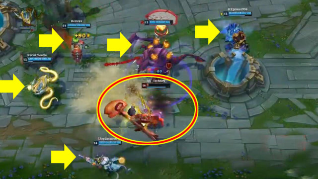 LOL：被5个人团团围住，诺克：你们听说过五连斩吗？免费观看