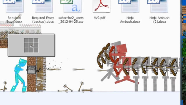 火柴人们建立起来防御墙，开始防守反击，好聪明呀！免费观看