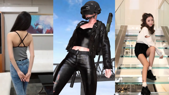 网红女神们跳全网超火的“吃鸡舞”，个个都是好身材！免费观看