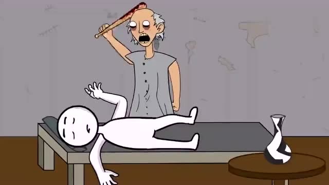 恐怖奶奶：小白人遇到恐怖的奶奶，会发生什么免费观看