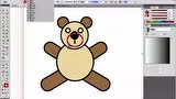 67、用AI制作一只可爱的卡通小熊