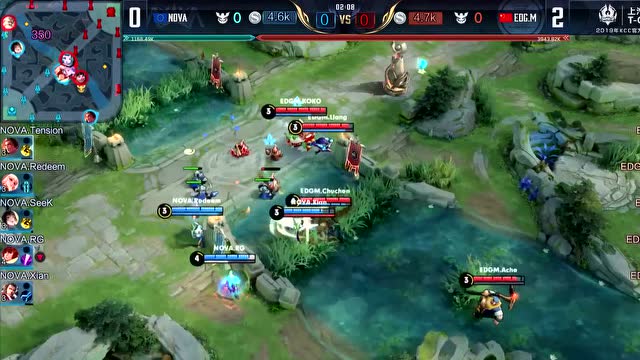 KCC王者荣耀世界冠军杯小组赛NOVA vs EDG.M3免费观看