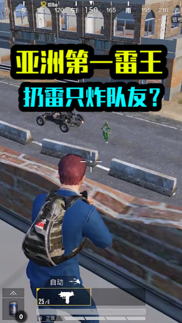 和平精英：亚洲第一雷王！扔雷只炸队友？免费观看