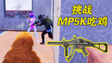  和平精英：挑战用MP5K吃鸡，13杀夺冠，仙女真强！
