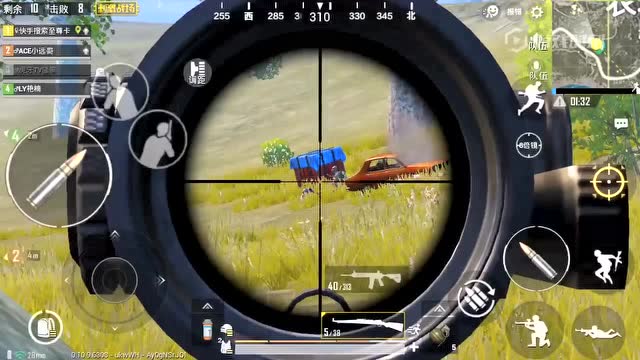 绝地求生：刺激战场，敌人为了捡空投，但却变盒子免费观看