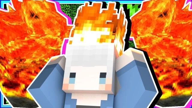 小白解说我的世界噩梦与美梦08 燃烧吧小白 勇闯火精灵的地盘免费观看