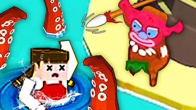 模拟救援队 海上探险遇到食人族，吓得我掉进了漩涡！小熙解说免费观看