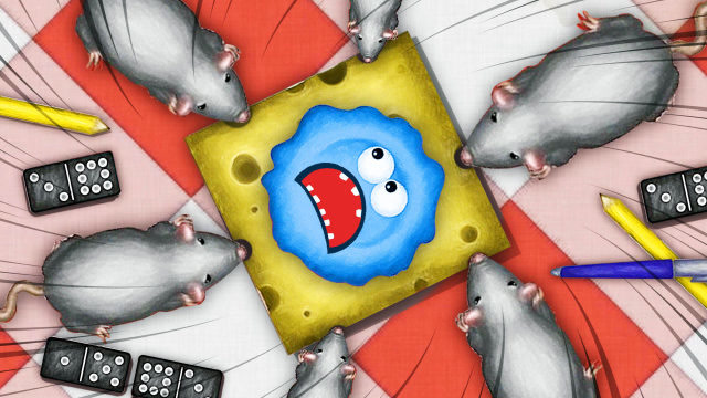 美味的细菌 一群老鼠想抢我的奶酪，看我吞掉它们！小熙解说免费观看