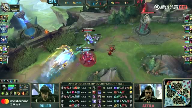 S8小组赛比赛视频Day1 GEN vs VIT免费观看