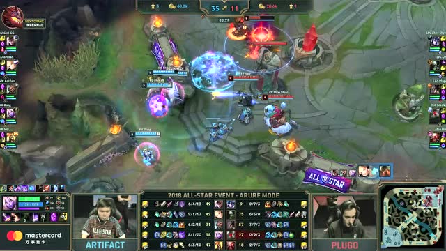 2018lol全明星赛-无限火力表演赛免费观看