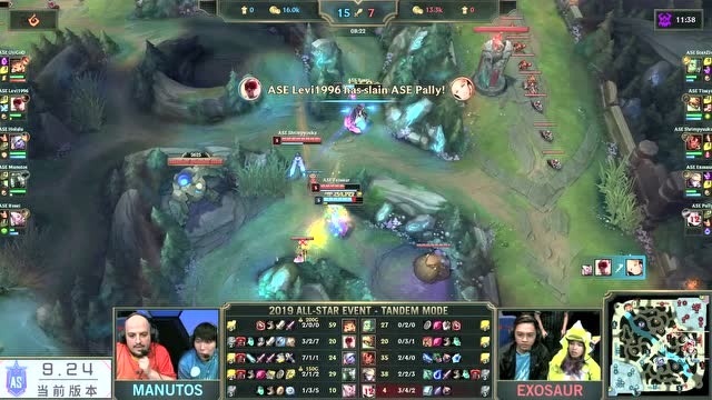 LOL全明星赛第3日 双人共玩模式 蓝队1-0红队免费观看