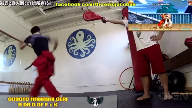 小伙伴们见过街霸的真人版吗？这位老外完美演绎了红人所有技能！免费观看