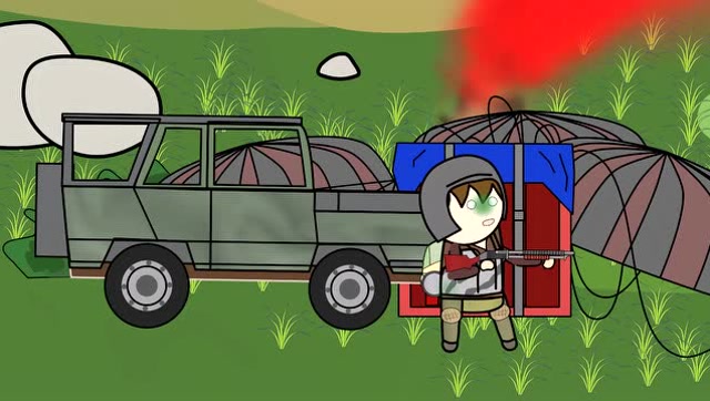 绝地求生：吃鸡动画24话，一枚信号弹引发的惨案免费观看