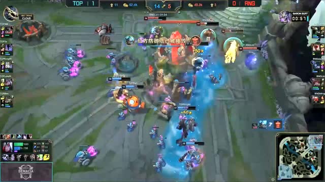 [赛事速看]稳扎稳打完美配合,TOP2:0击败RNG免费观看