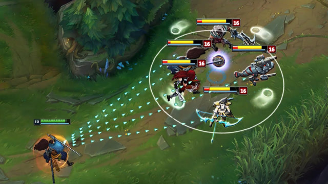 LOL最完美的团战是什么？大招命中五人伤害毁天灭地免费观看