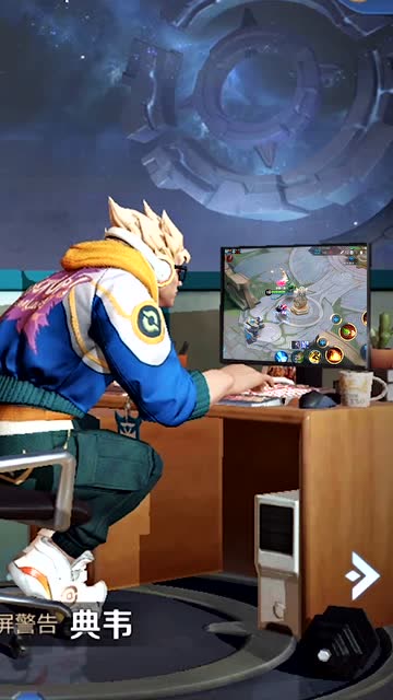 王者荣耀：典韦玩小鲁班超神，敌不过百里守约三枪免费观看