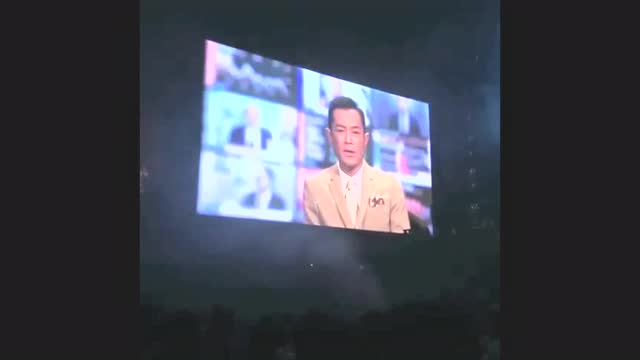 謝安琪演唱會古天樂片段