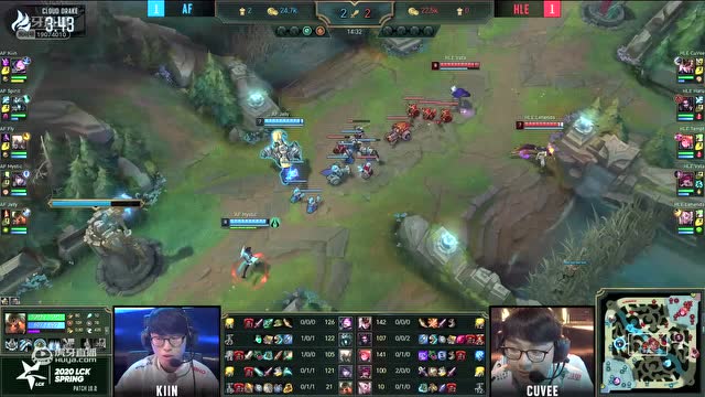 AFs vs HLE第三局-LCK第一周Day5 Rita官总柯基解说免费观看