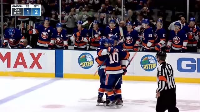 【集錦】NHL-島人5-2大勝閃電 巴扎爾傳射助球隊豪取八連勝