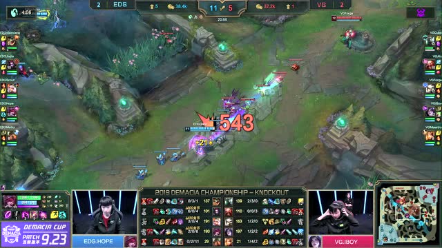 2019德玛西亚杯半决赛VG VS EDG 第5场免费观看