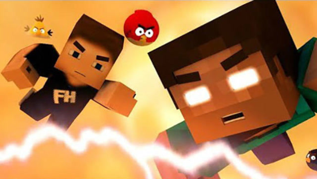 我的世界MC动画MV：超好听的歌曲《像它一样》与Him的决战免费观看