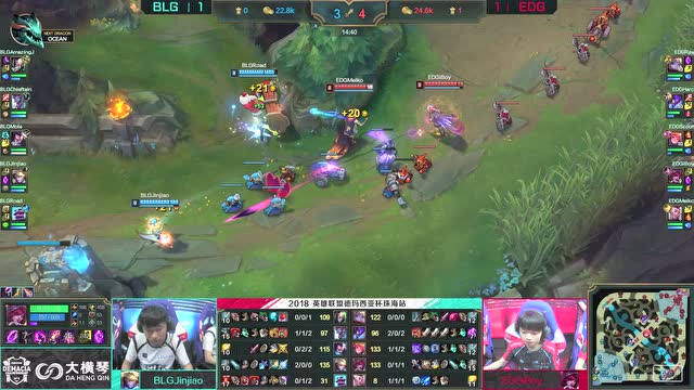 德杯珠海站 败者组第三轮 BLG vs EDG_3免费观看