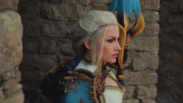 魔兽世界争霸艾泽拉斯吉安娜Cosplay，风暴前夕！超赞！免费观看