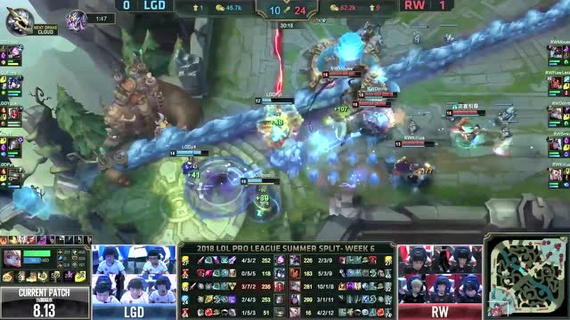 赛事速看：战士波比一锤定音，RW击败LGD免费观看