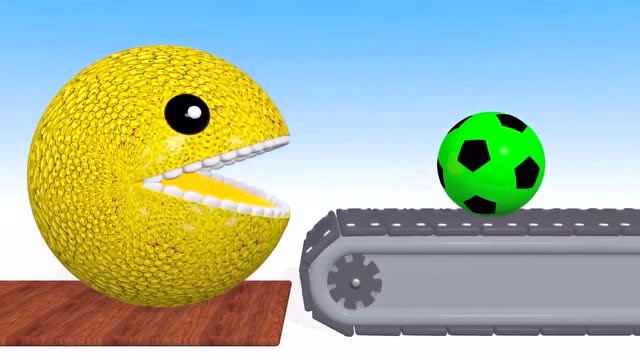 吃豆大作战游戏，吃豆人到底有多饿，建造传送带开吃！免费观看