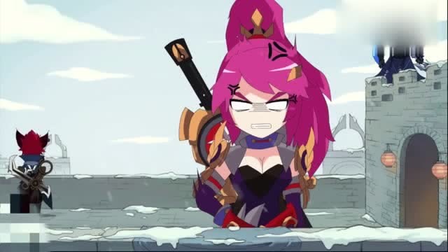 王者荣耀动漫：花木兰被激怒，那就惨了！免费观看