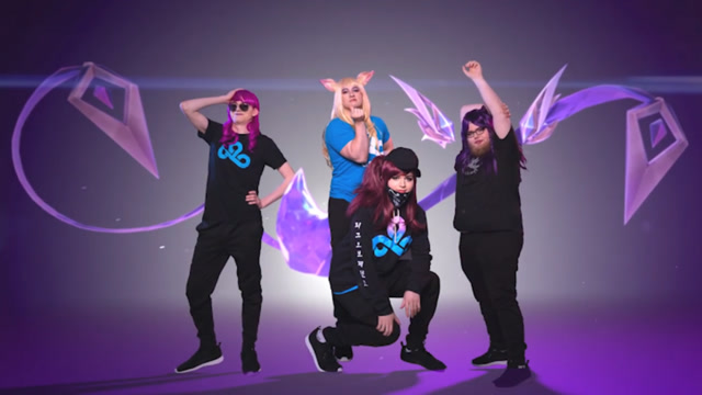LOL：C9全员女装COS，这KDA女团谁顶得住啊！免费观看
