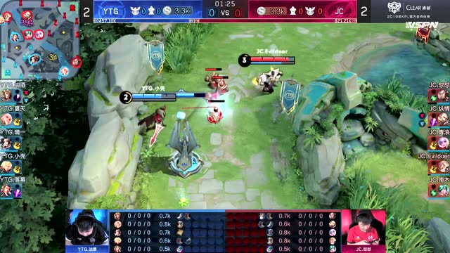 20190424KPL春季赛_W8D1 JC vs YTG_5免费观看