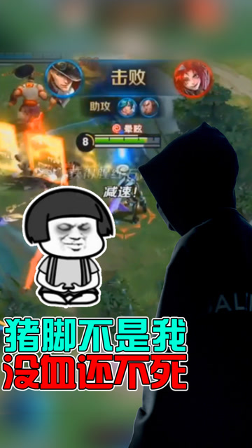 王者荣耀骚白：难道这次的猪脚是宫本？不然他为什么空血还不死？免费观看
