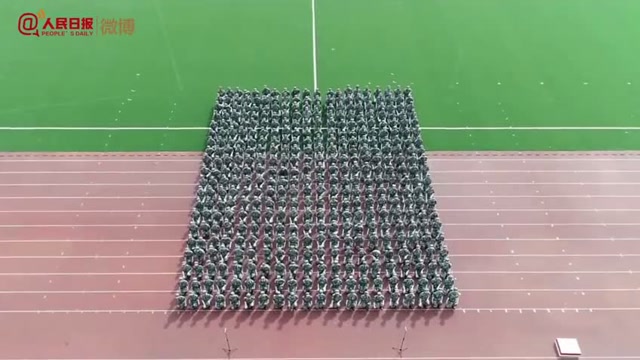 30天表白祖國,各地高校軍訓花式表白祖國高燃來襲