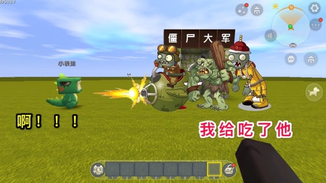 迷你世界：大表哥有“僵尸机甲”，召唤100只怪物，表弟吓坏了免费观看