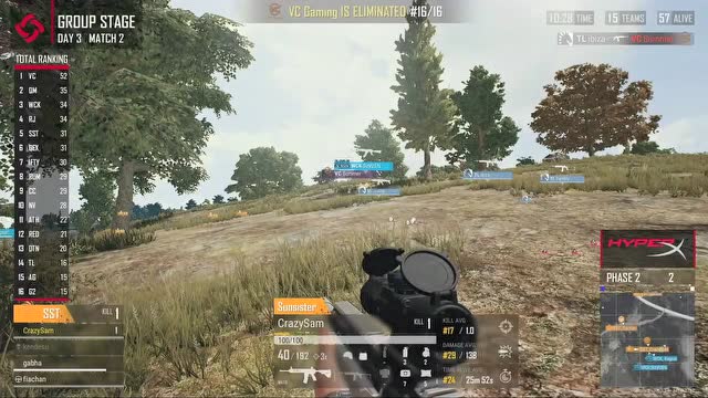 [绝地求生]2019PGC全球总决赛小组赛第三日第二场免费观看