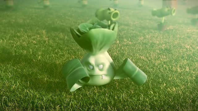 《植物僵尸派对》小白是一棵与众不同的白菜，它会太极不怕僵尸！免费观看