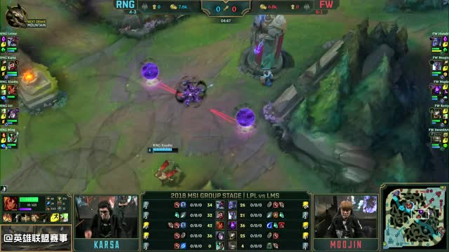 MSI小组赛比赛视频Day4 RNG vs FW免费观看