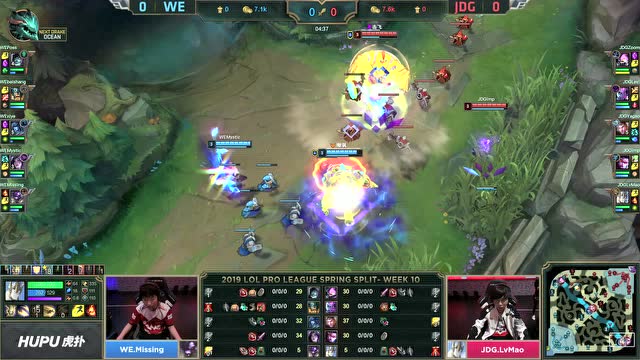LPL春季赛比赛视频W10D6 WE vs JDG 第1场免费观看