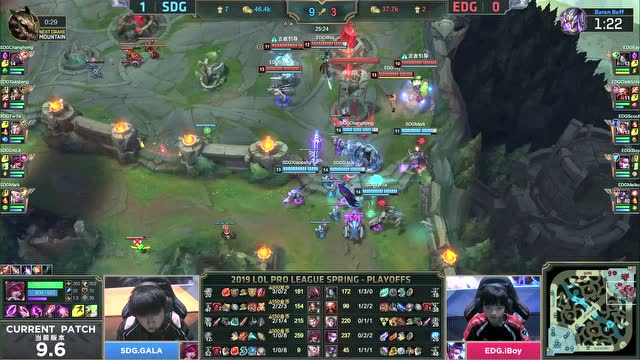 LPL春季赛季后赛比赛视频 SDG vs EDG 第2场免费观看