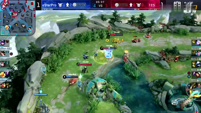 KPL2019秋季赛W8D1 eStarPro vs TES 第3场免费观看