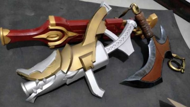 风之伊，王者荣耀鲁班cos装备制作教程，完成篇免费观看